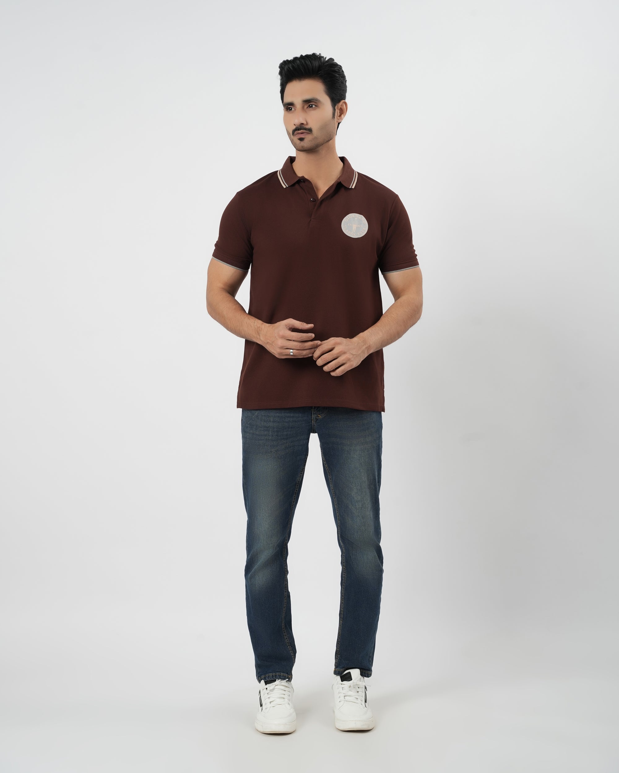 Men's Half Sleeves Polo T-Shirt