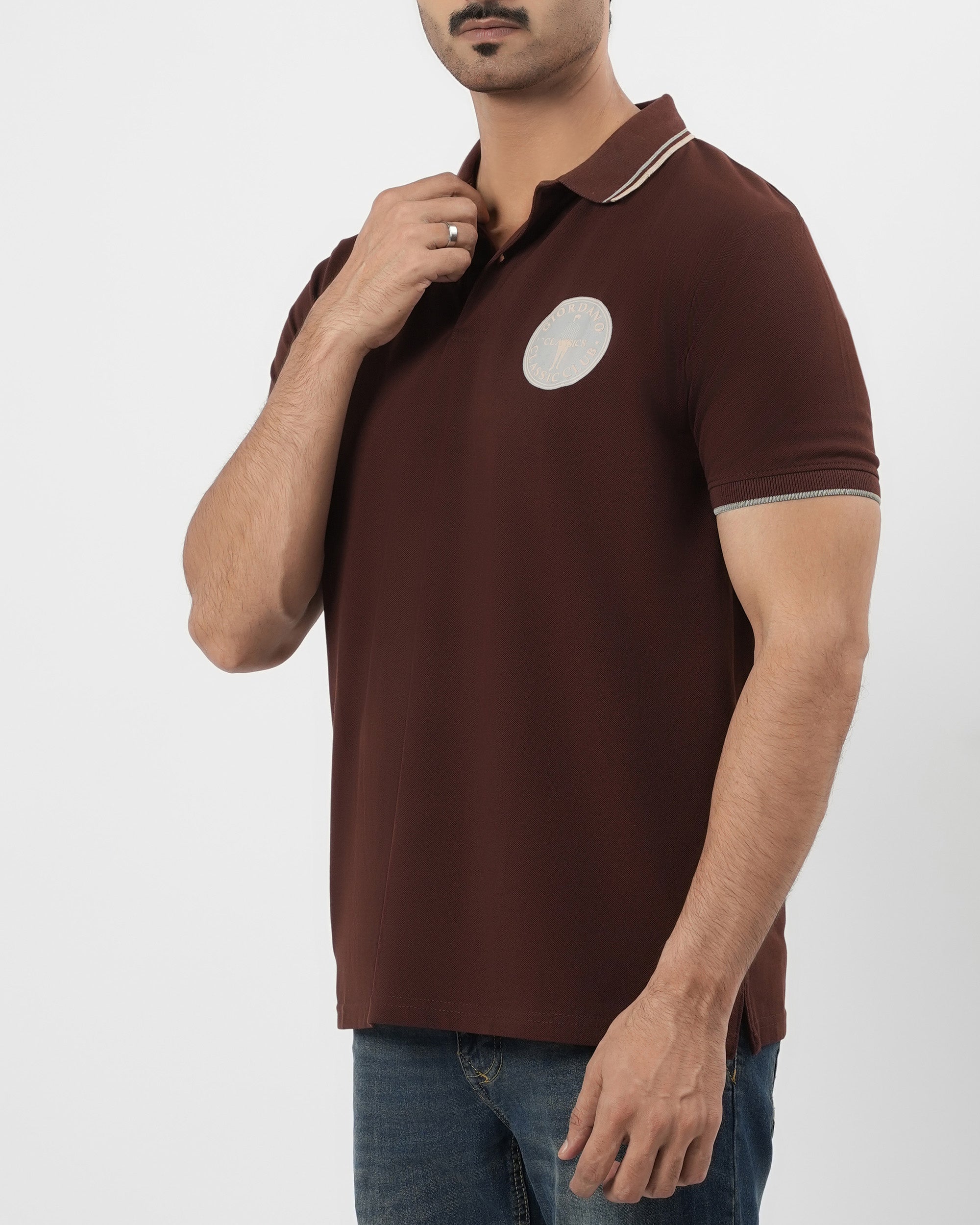 Men's Half Sleeves Polo T-Shirt