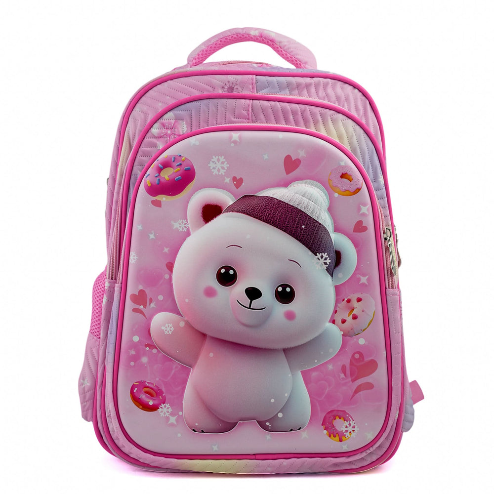 Kids School Backpack 16" - Pink, School Bags, Chase Value, Chase Value