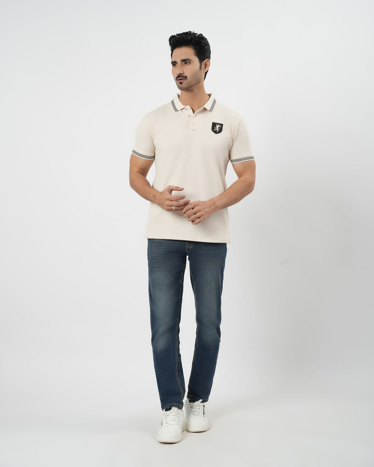Men's Half Sleeves Polo Jersey T-Shirt