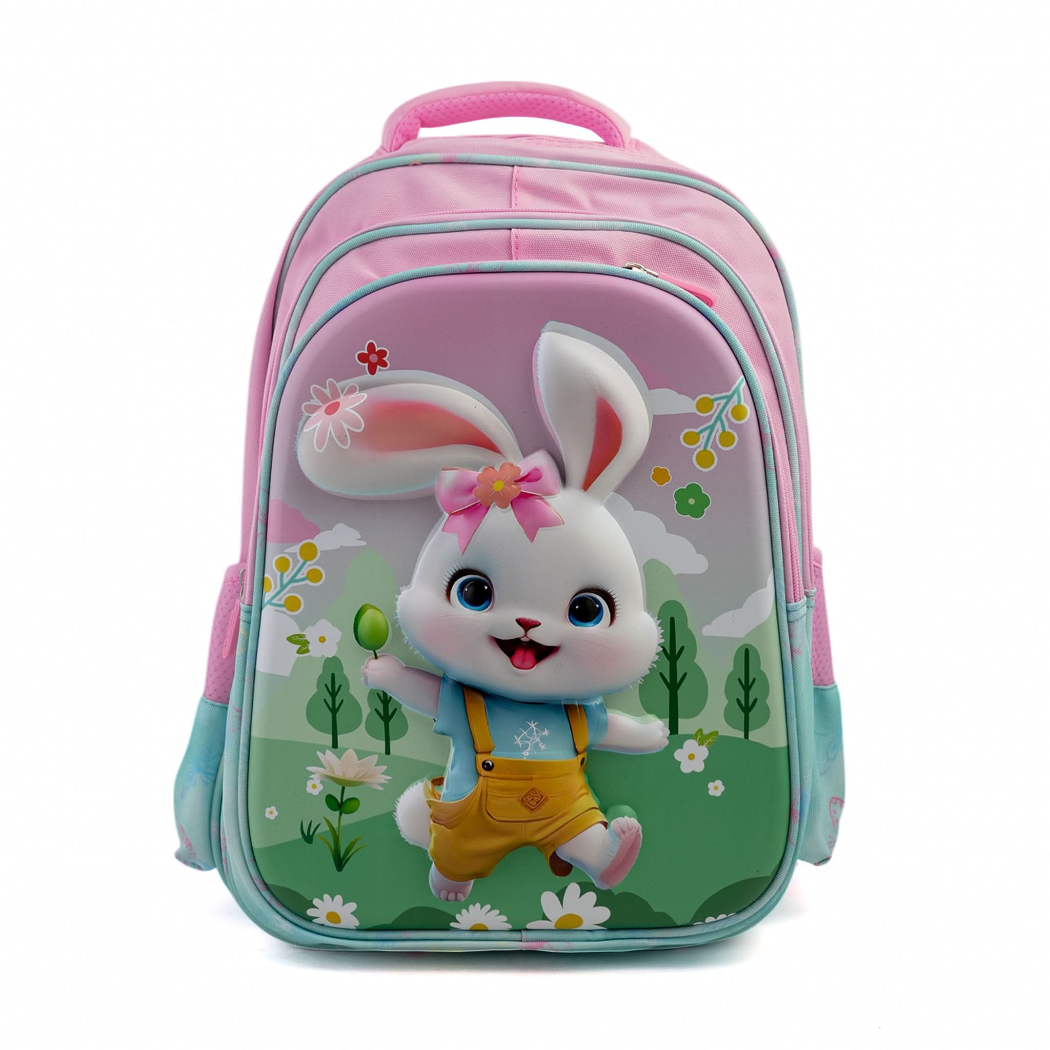 Kids School Backpack 16" - Pink, School Bags, Chase Value, Chase Value