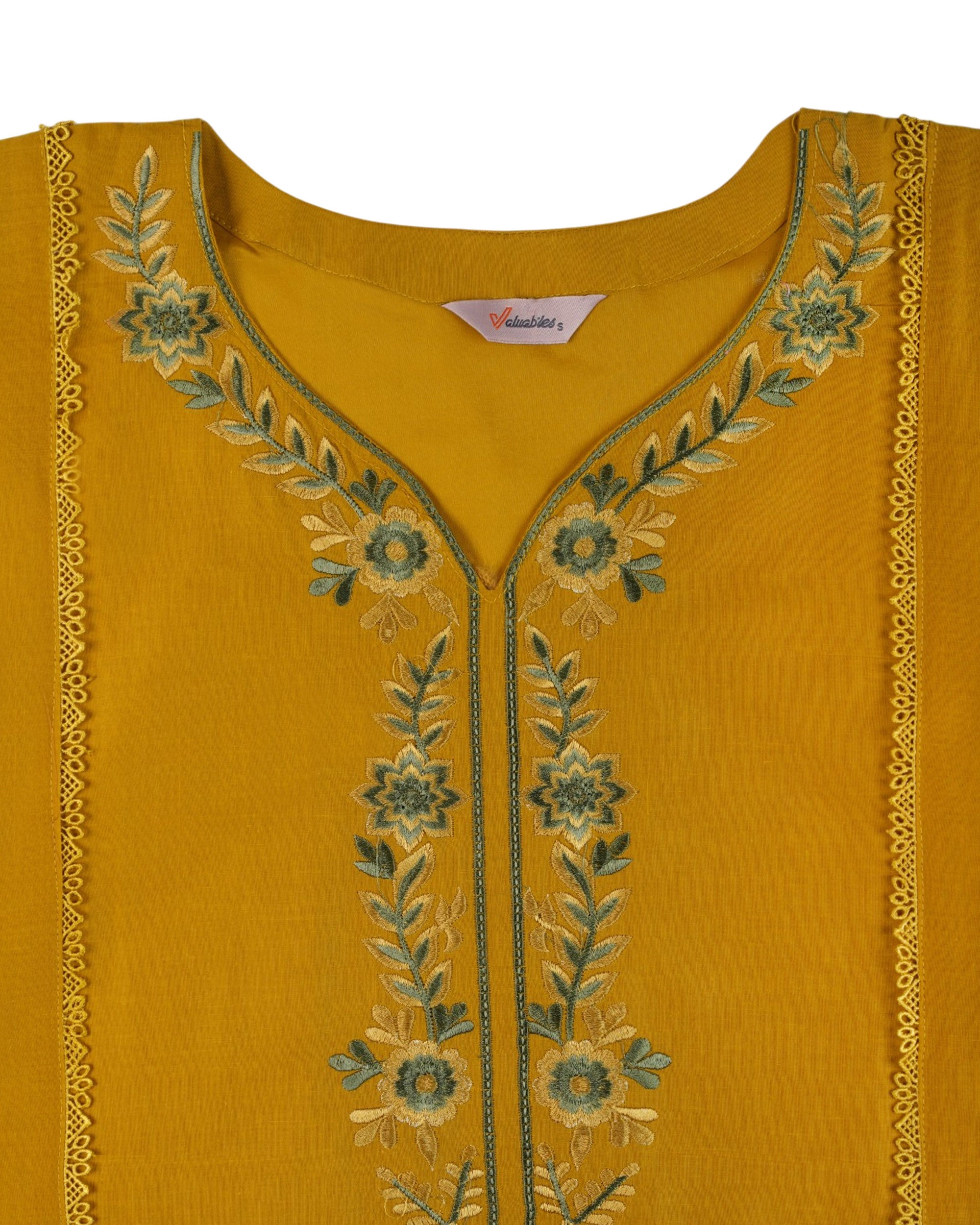 Valuables Women's Embroidered Kurti