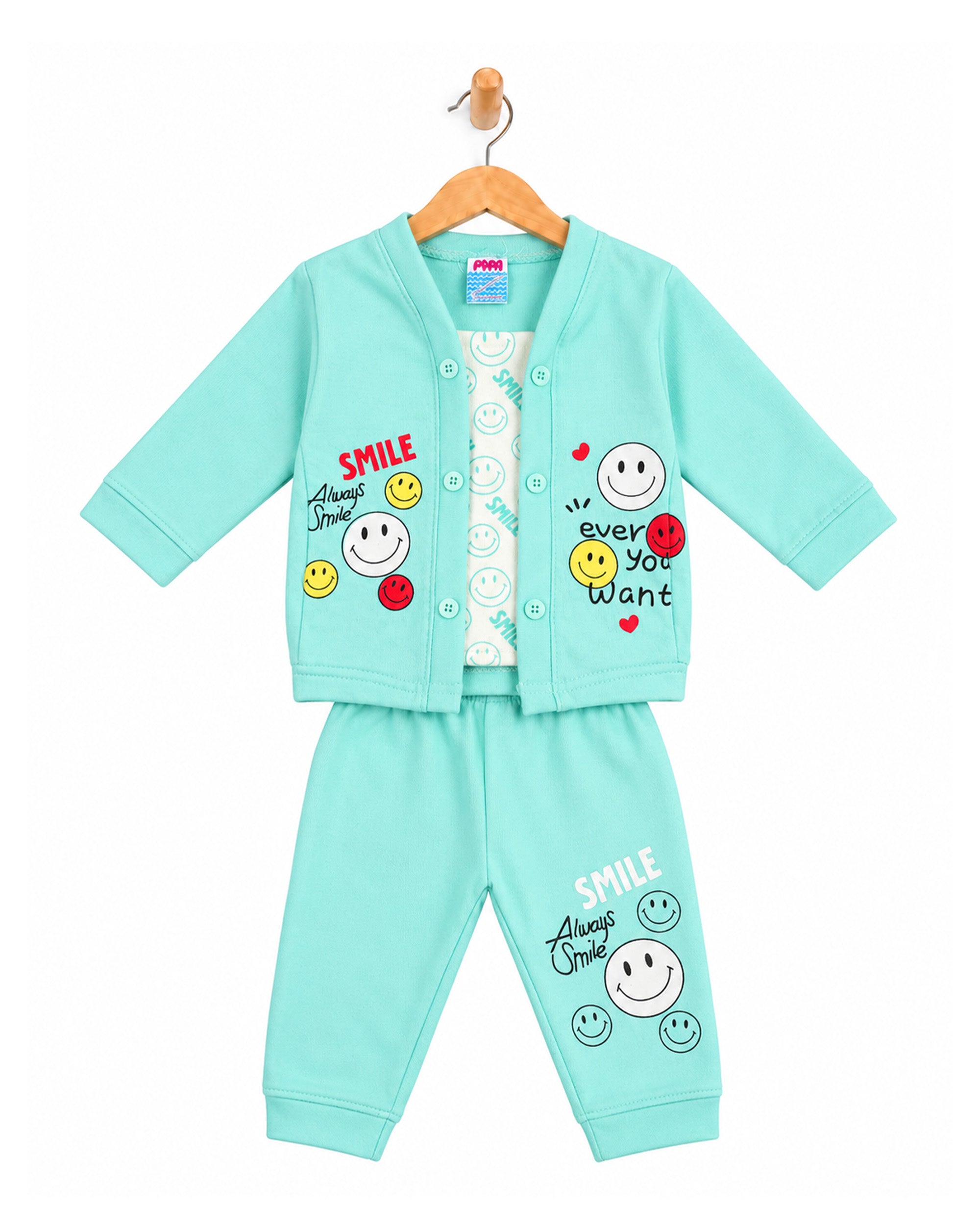 Newborn Boys Full Sleeves Suit