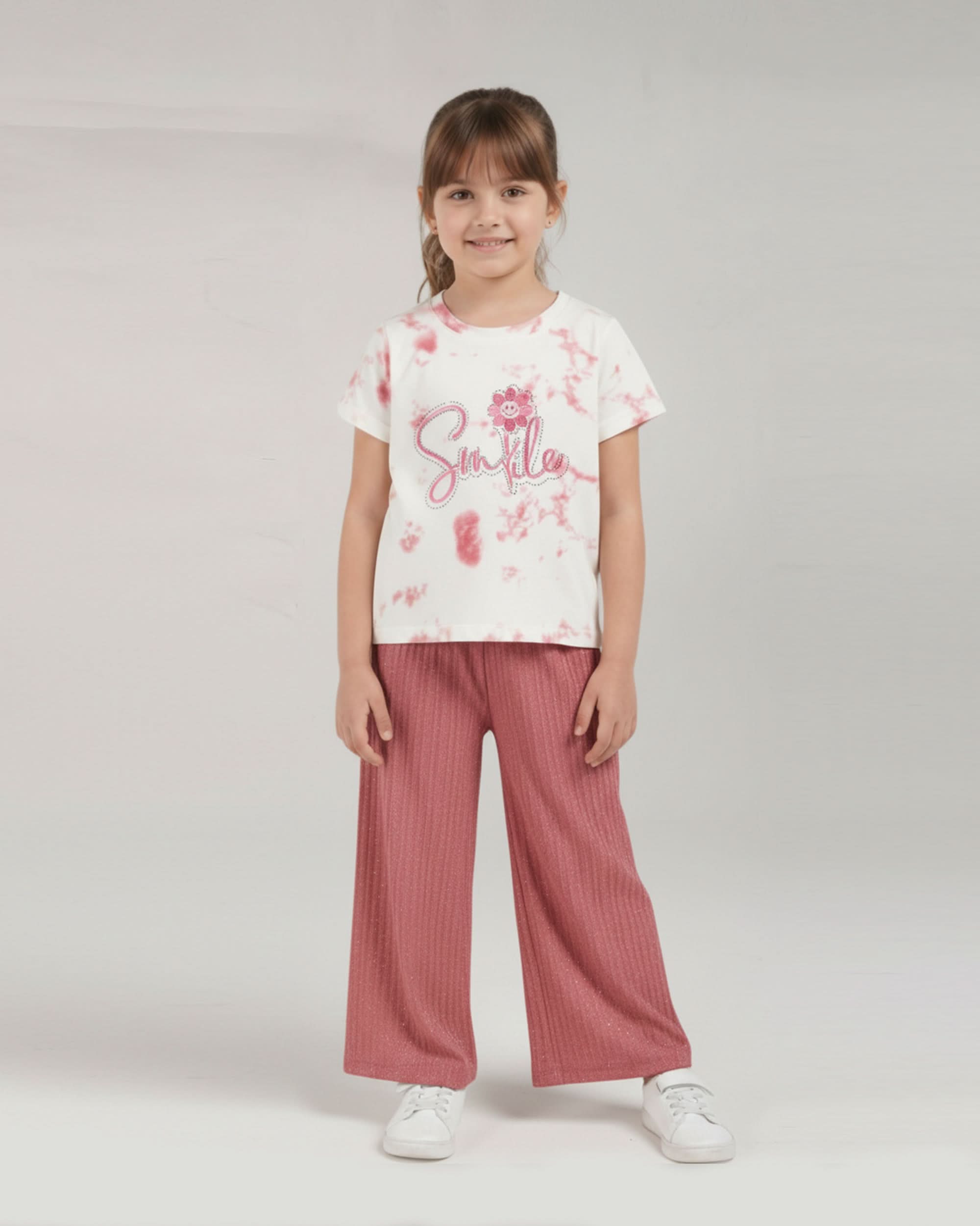 Girls 2 Piece Set, Girls Half Sleeves Suit, Chase Value, Chase Value