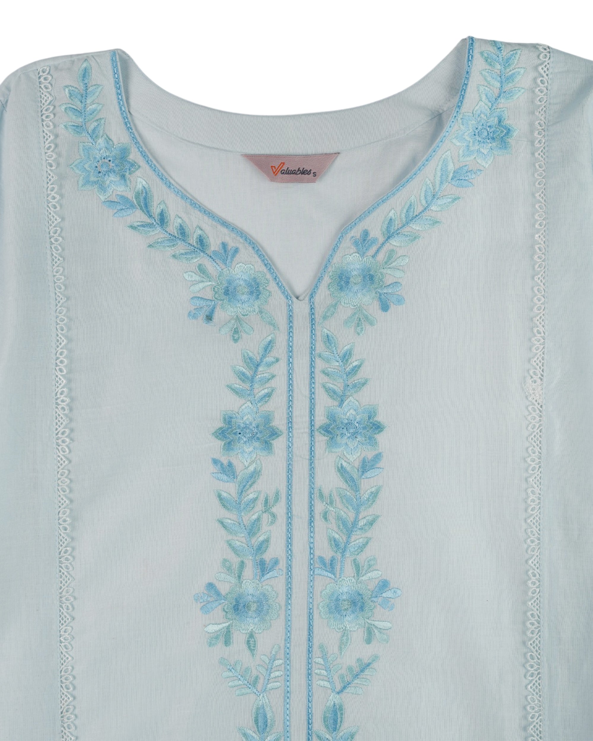 Valuables Women's Embroidered Kurti