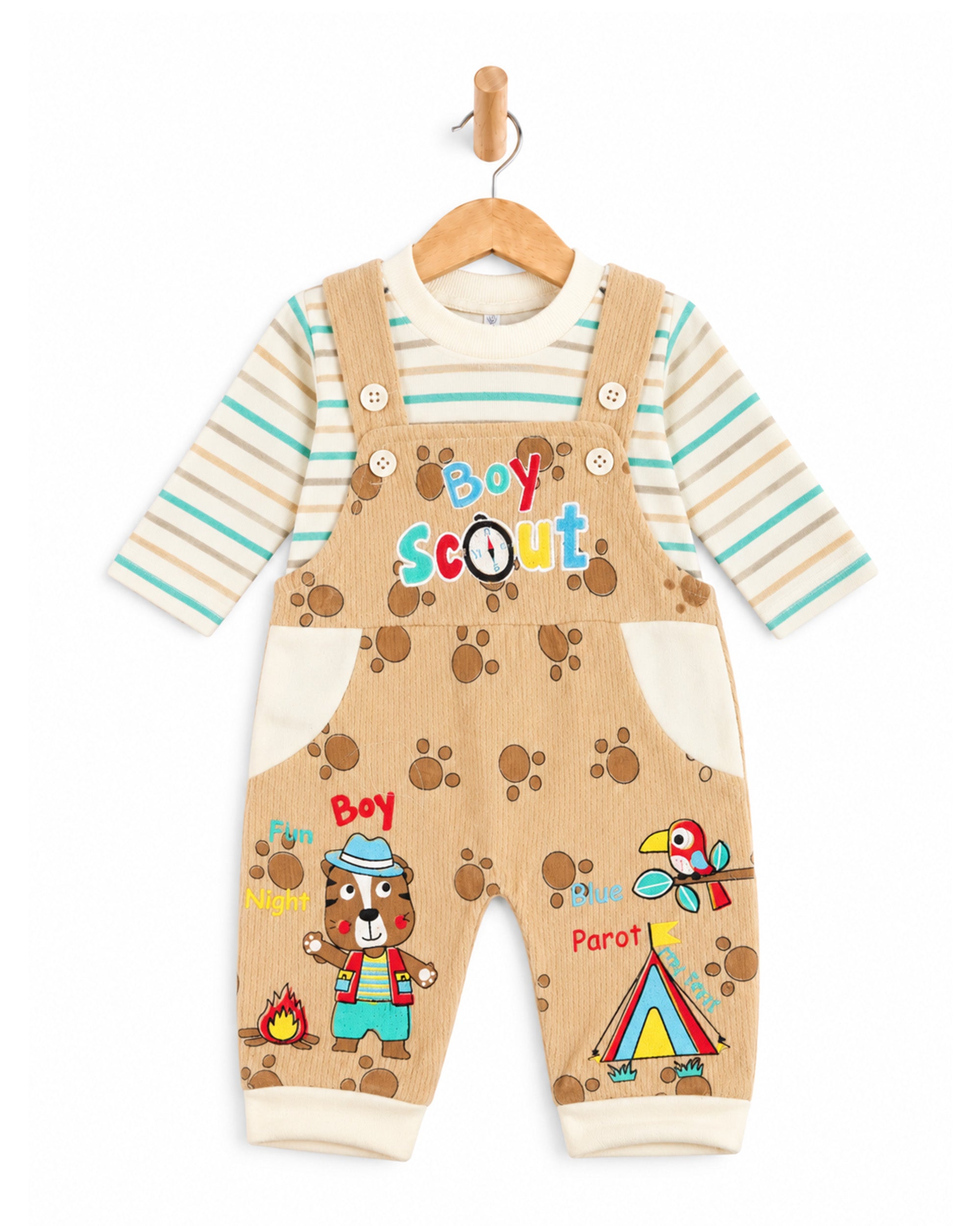 Newborn Boys Full Sleeves Romper