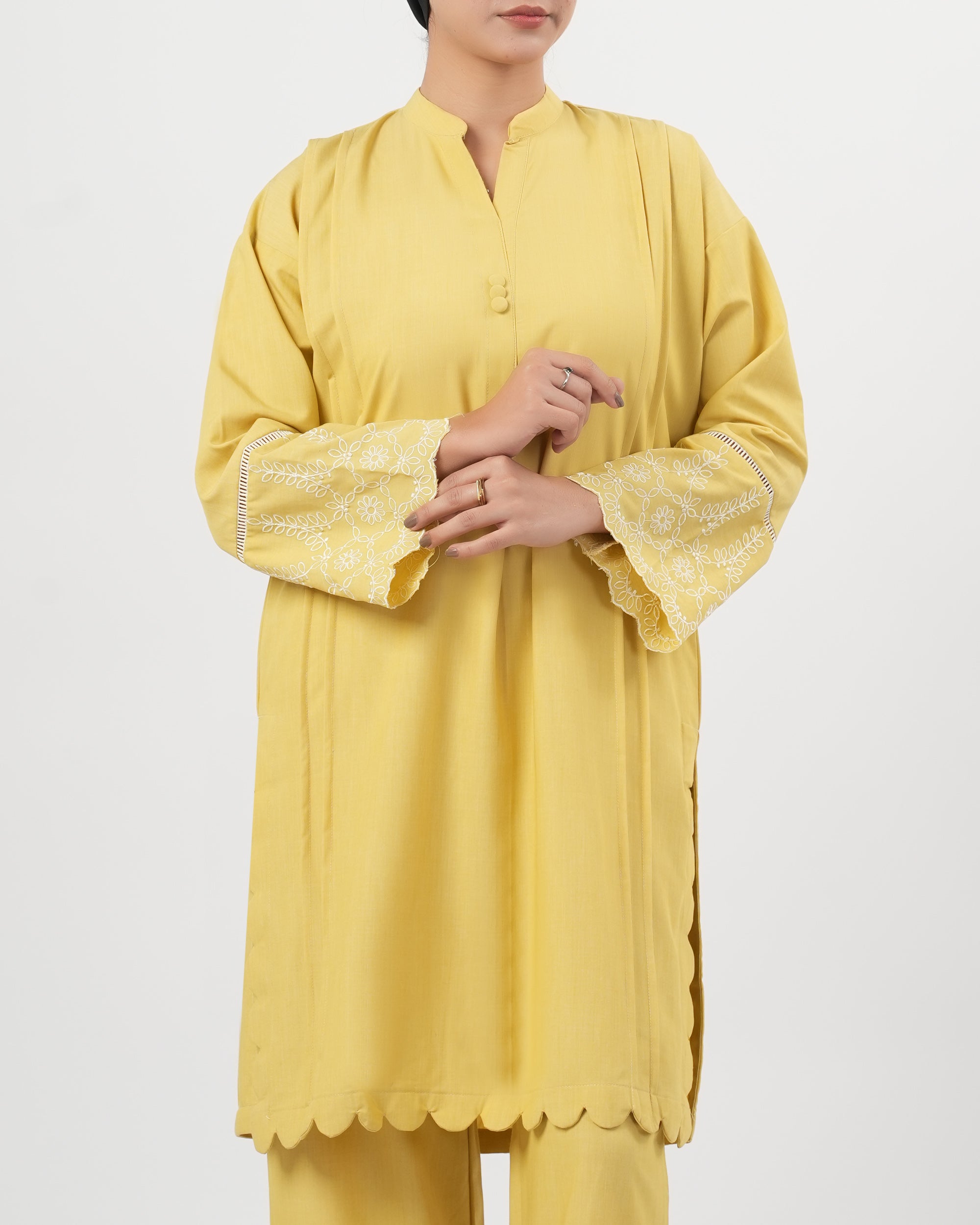 Eminent Women's Fusion Embroidered 2Pc Suit