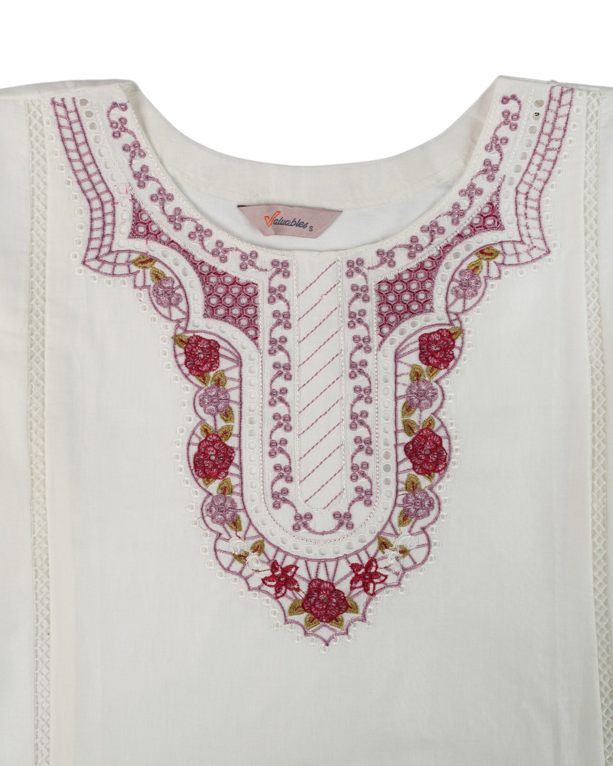 Valuables Women's Embroidered Kurti