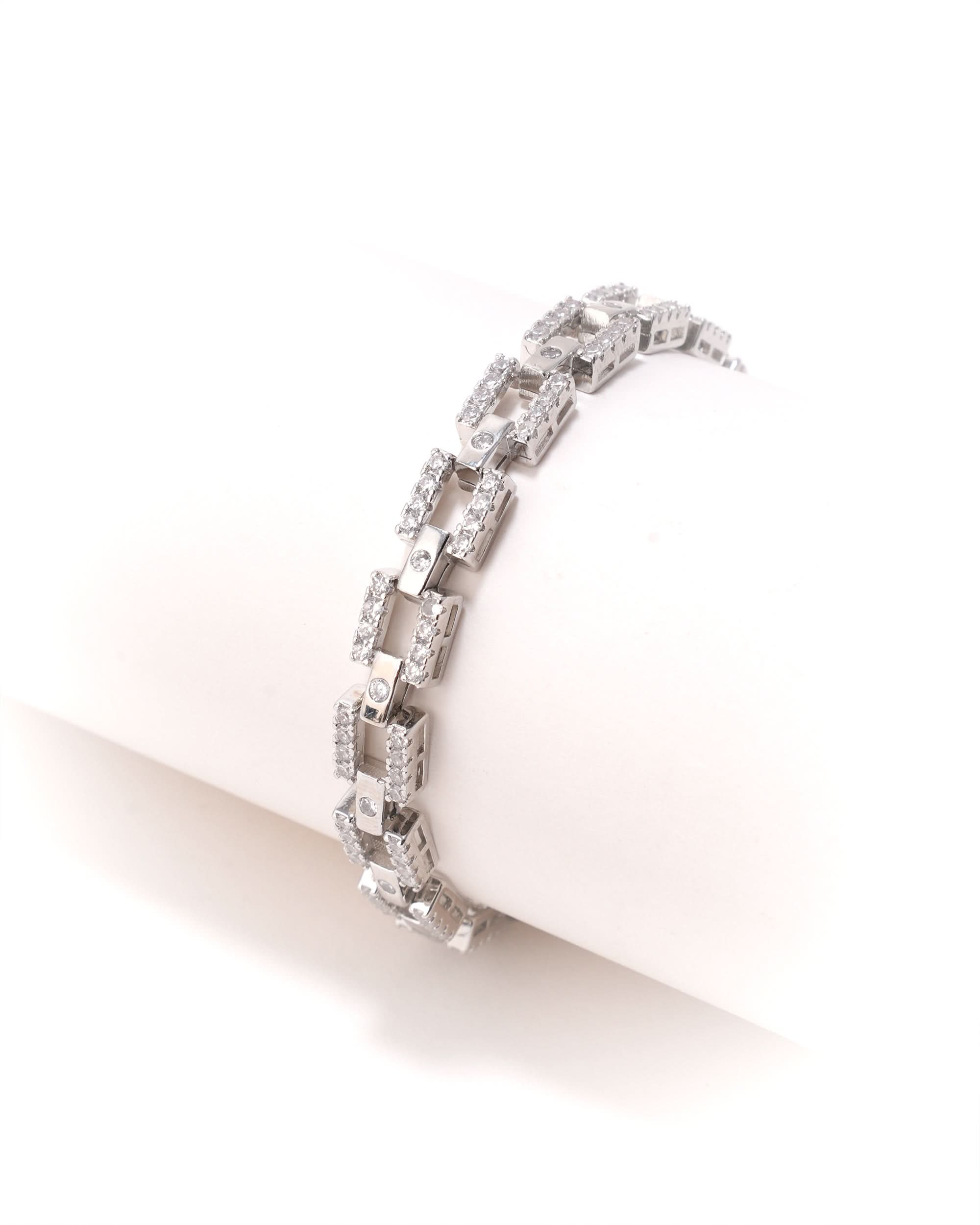 Eminent Women's Bracelet - Silver, Women Bangles & Bracelets, Eminent, Chase Value