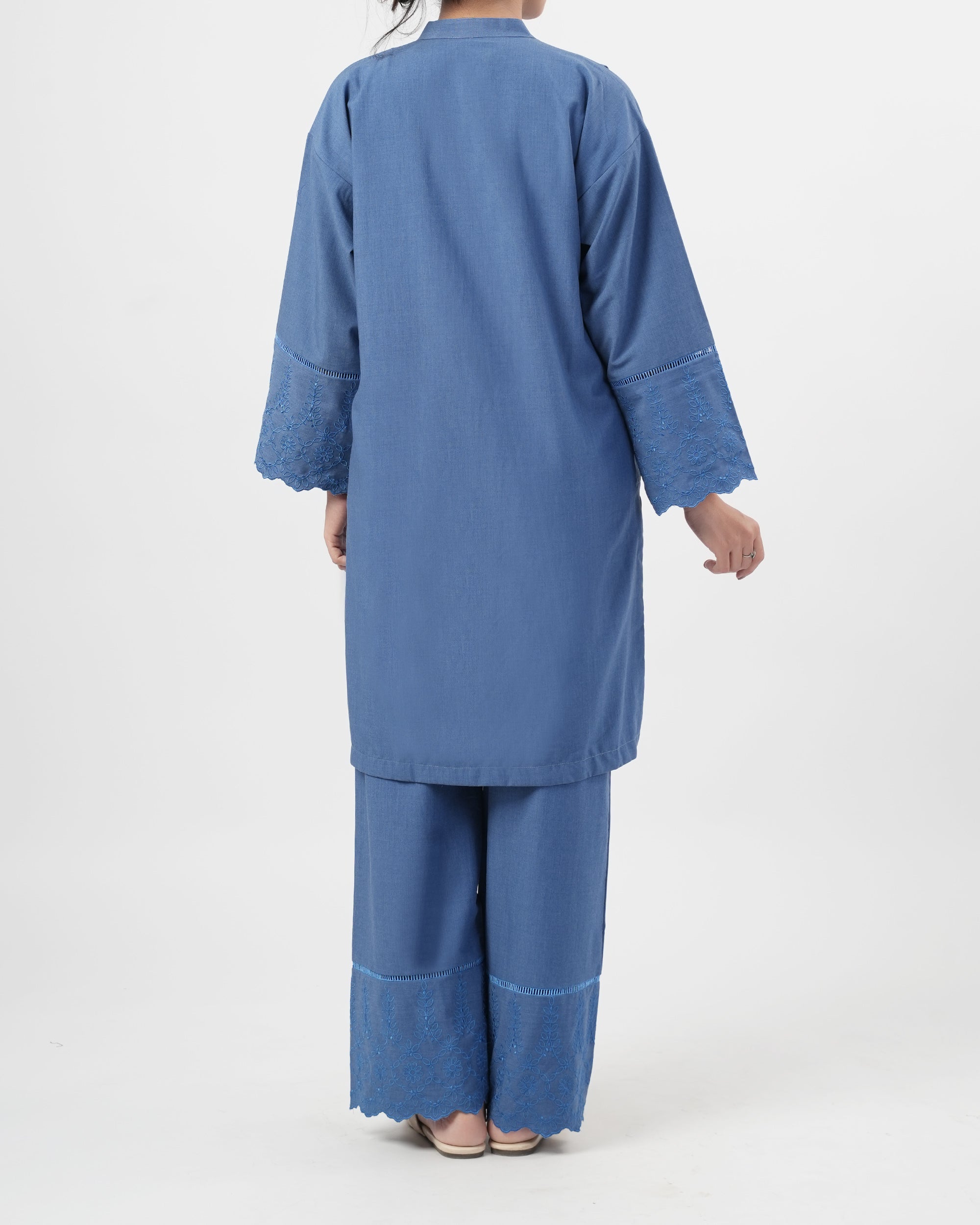 Eminent Women's Fusion Embroidered 2Pc Suit