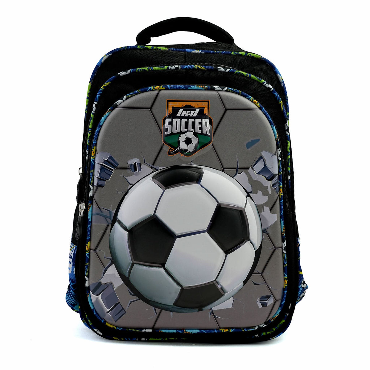 Kids School Backpack 16" - Black, School Bags, Chase Value, Chase Value