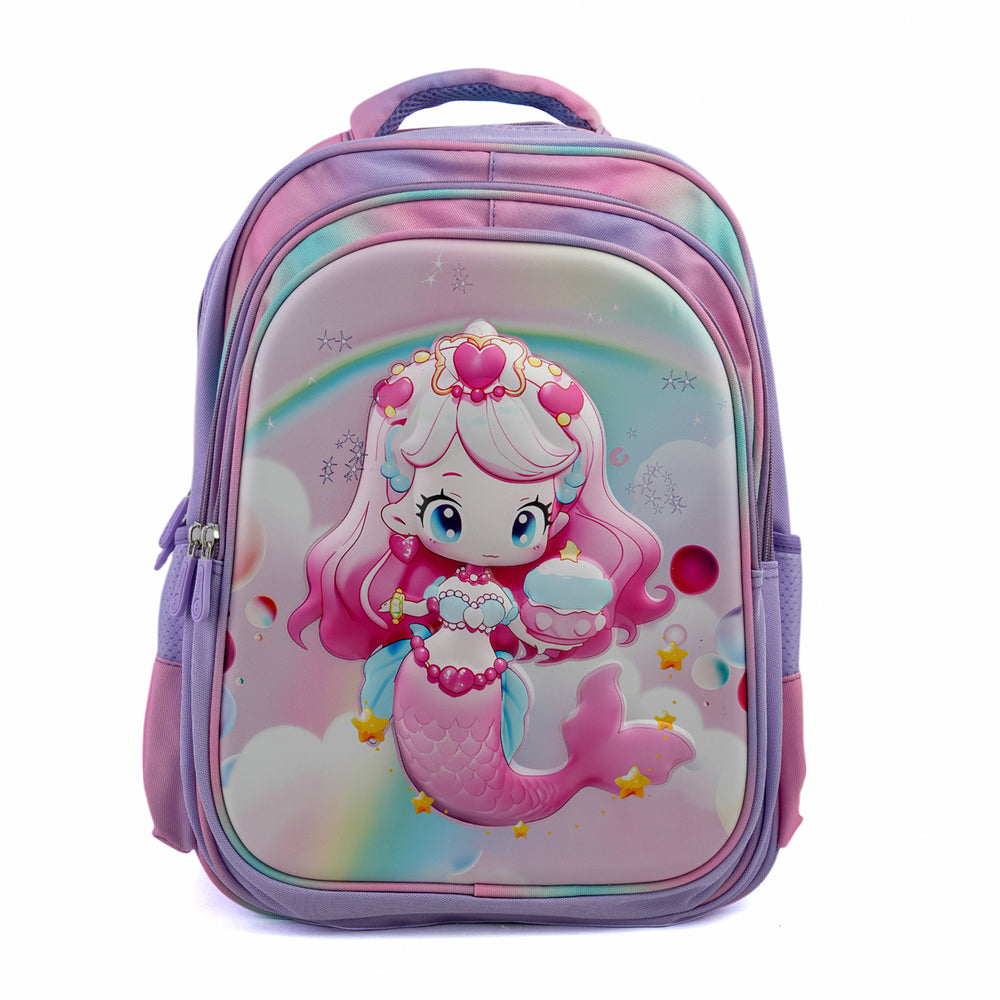 Kids School Backpack 16" - Purple, School Bags, Chase Value, Chase Value