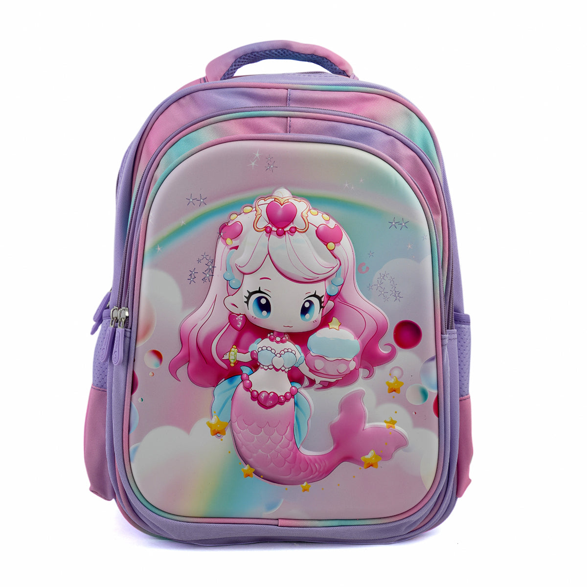 Kids School Backpack 16" - Purple, School Bags, Chase Value, Chase Value