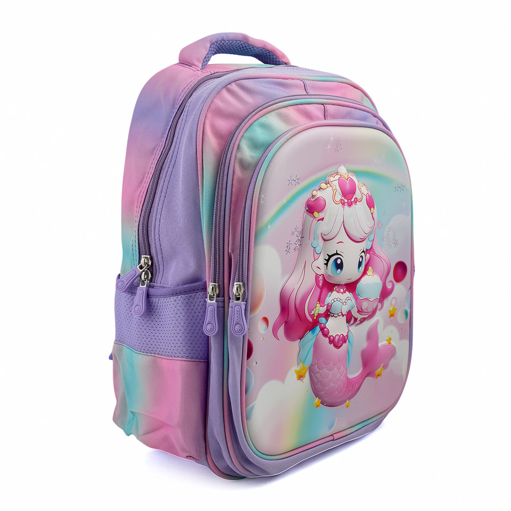 Kids School Backpack 16" - Purple, School Bags, Chase Value, Chase Value