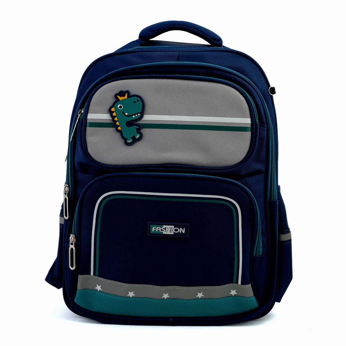 Kids School Backpack 16" - Green, School Bags, Chase Value, Chase Value