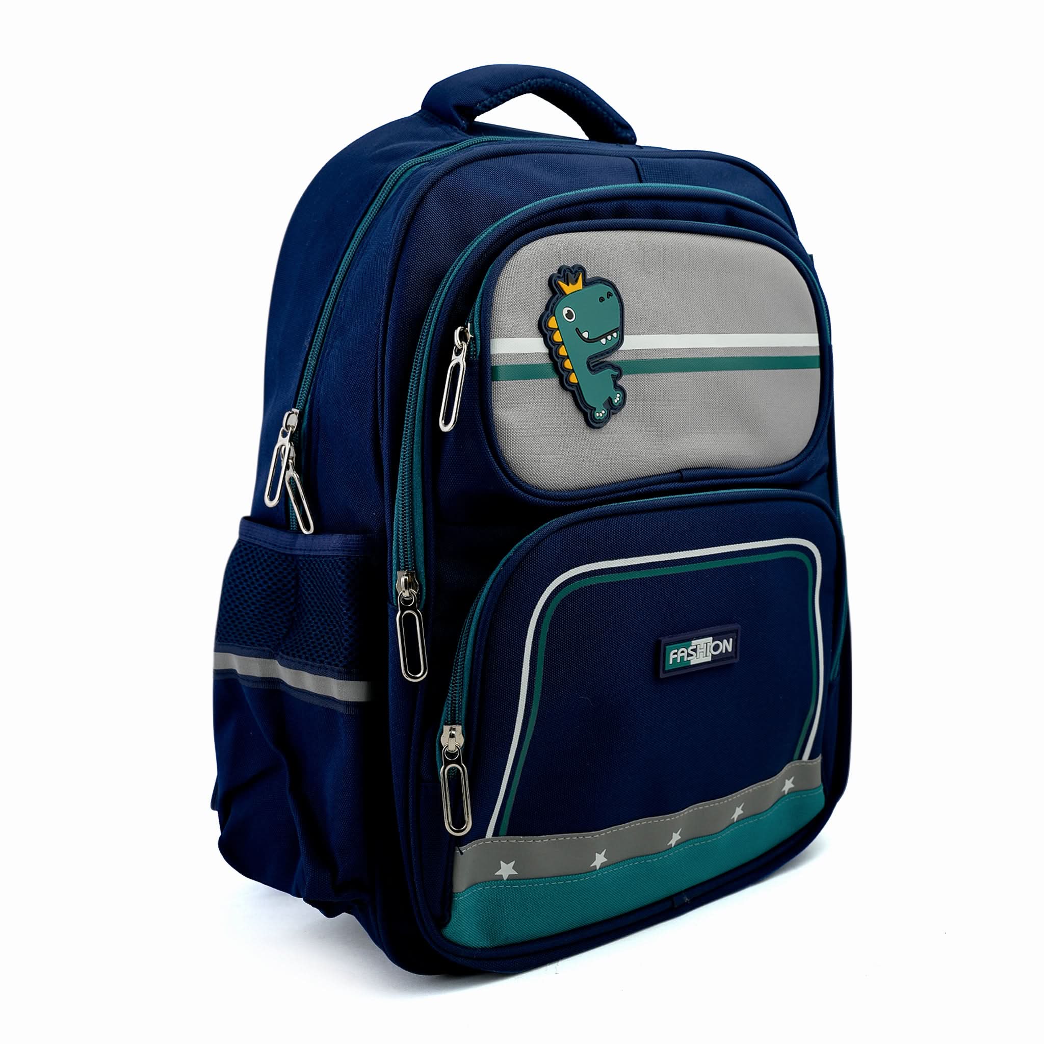 Kids School Backpack 16" - Green, School Bags, Chase Value, Chase Value