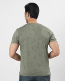 Men's Stripe Half Sleeves T-Shirt