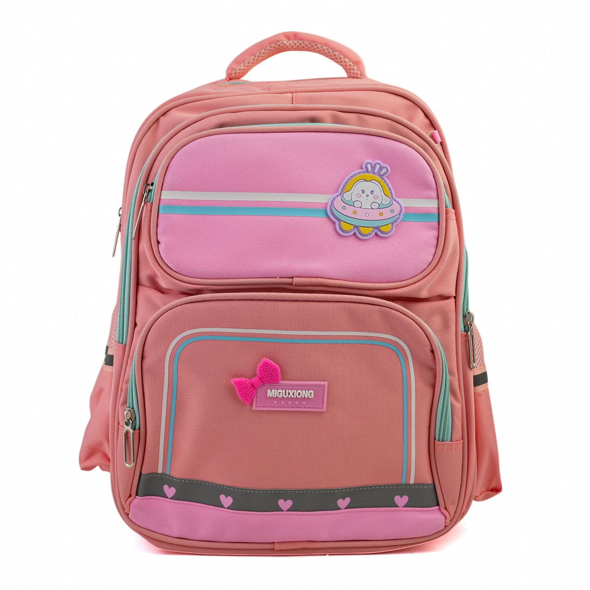 Kids School Backpack 16" - Peach, School Bags, Chase Value, Chase Value