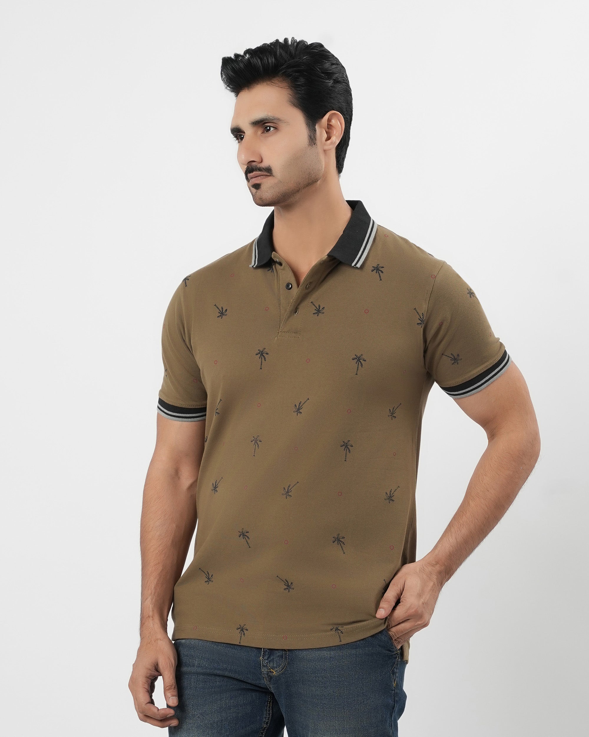 Men's Half Sleeves Polo T-Shirt