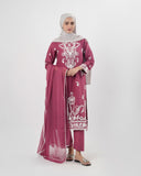 Valuables Women’s Embroidered Chiffon 3Pcs Suit, Women Shalwar Suits, Valuables, Chase Value