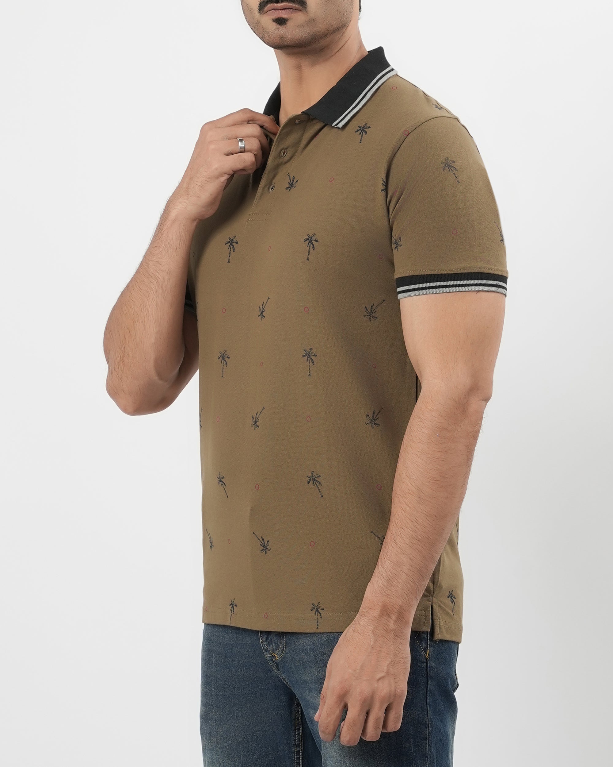 Men's Half Sleeves Polo T-Shirt