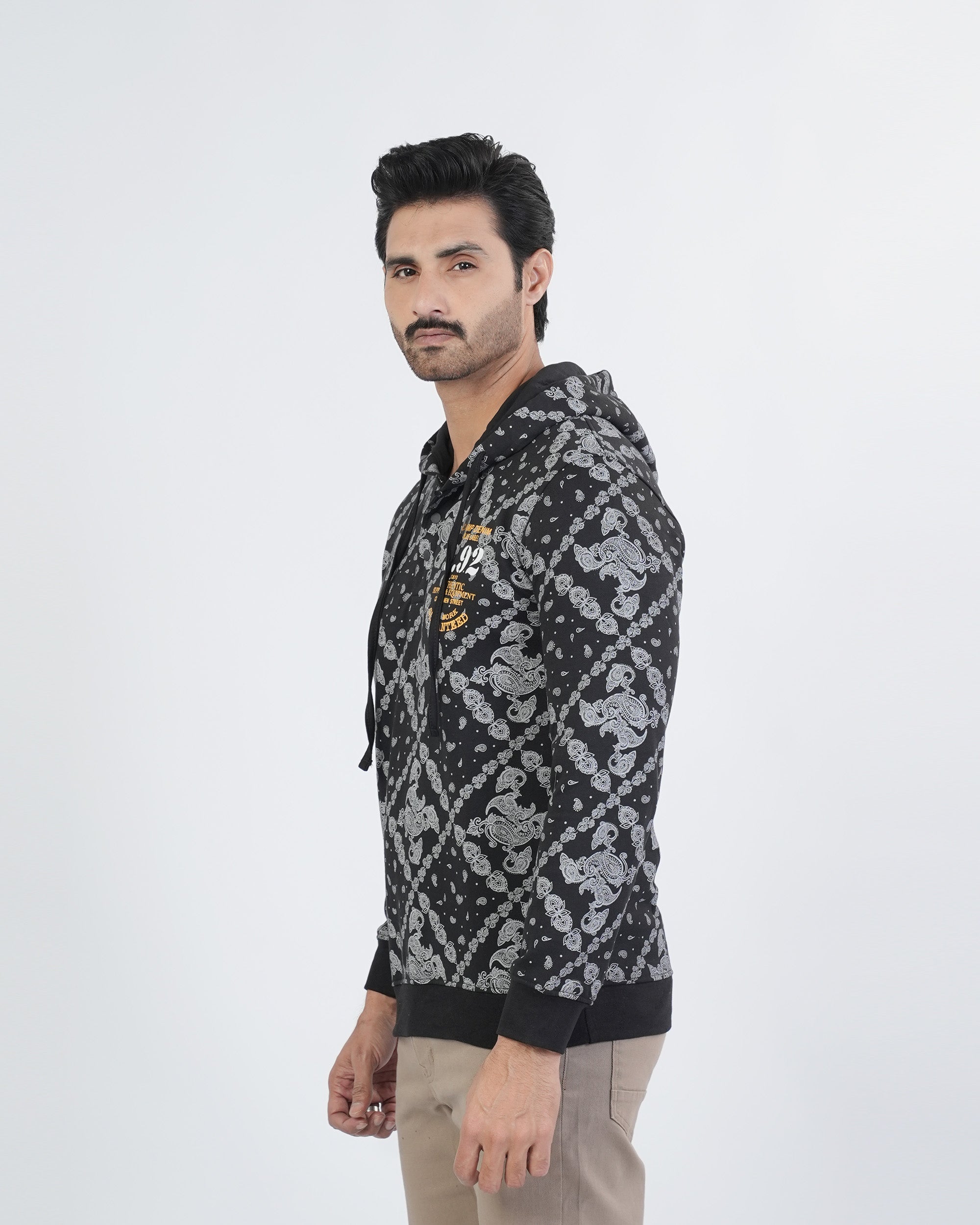 Men's Pull-Over Hooded