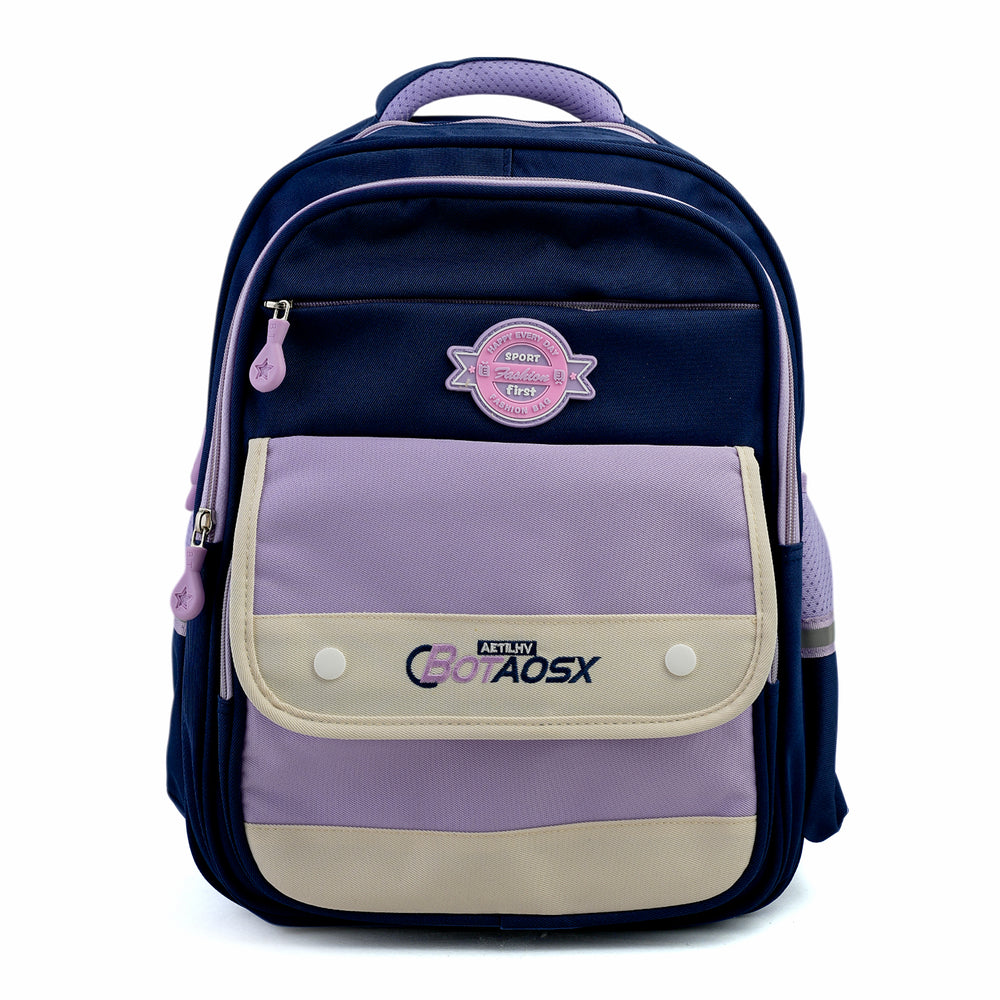 Kids School Backpack 16" - Purple, School Bags, Chase Value, Chase Value