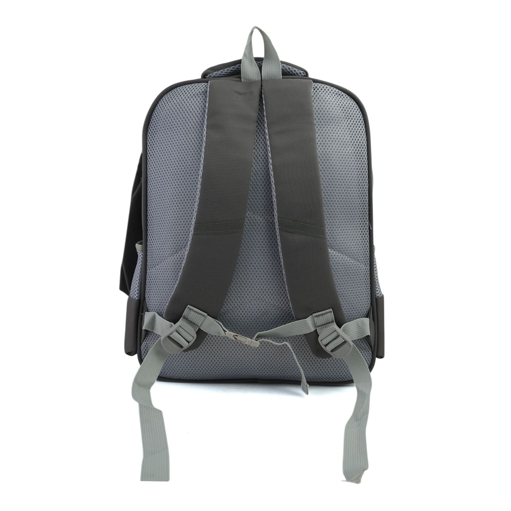 Kids School Backpack 16" - Grey, School Bags, Chase Value, Chase Value