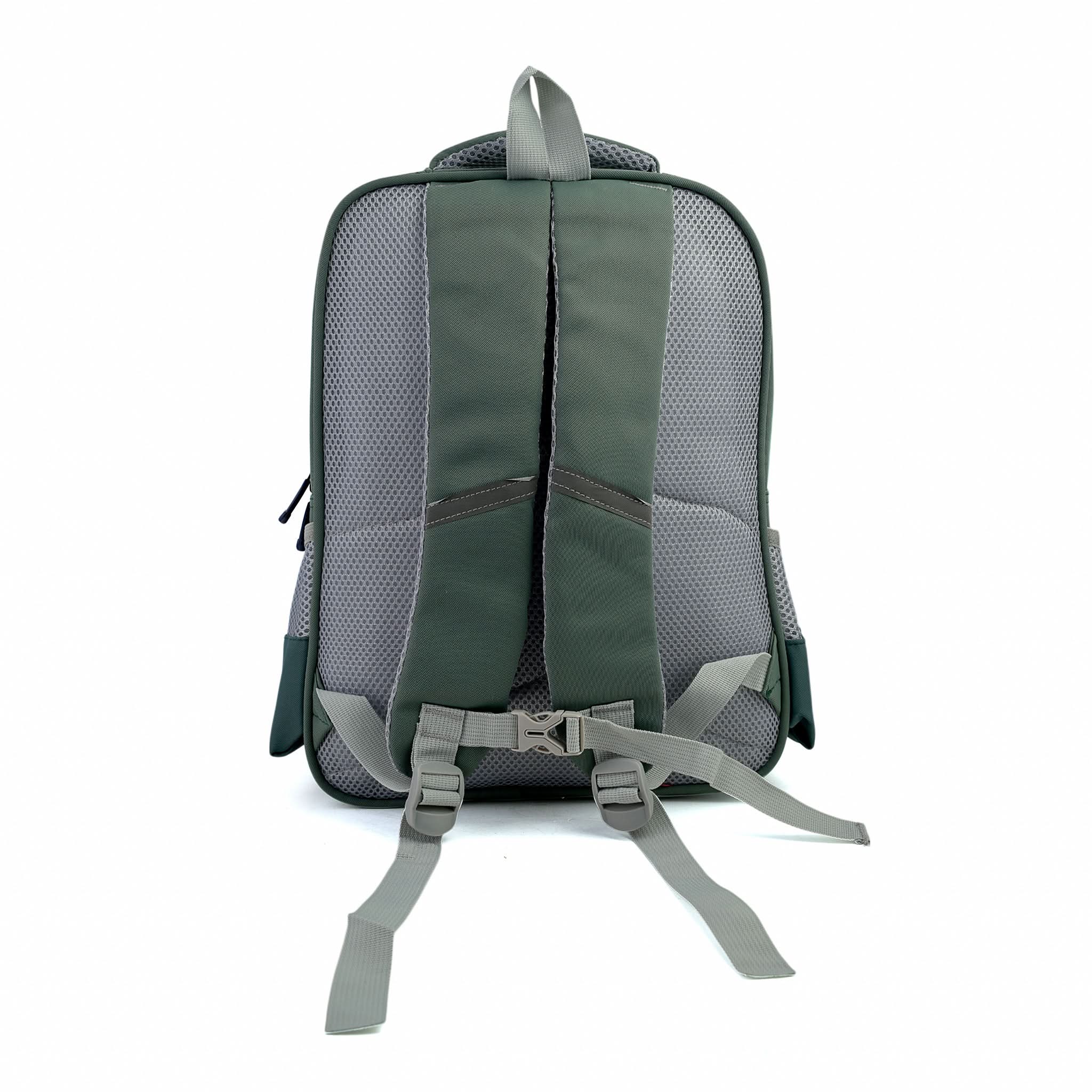 Kids School Backpack 16" - Green, School Bags, Chase Value, Chase Value