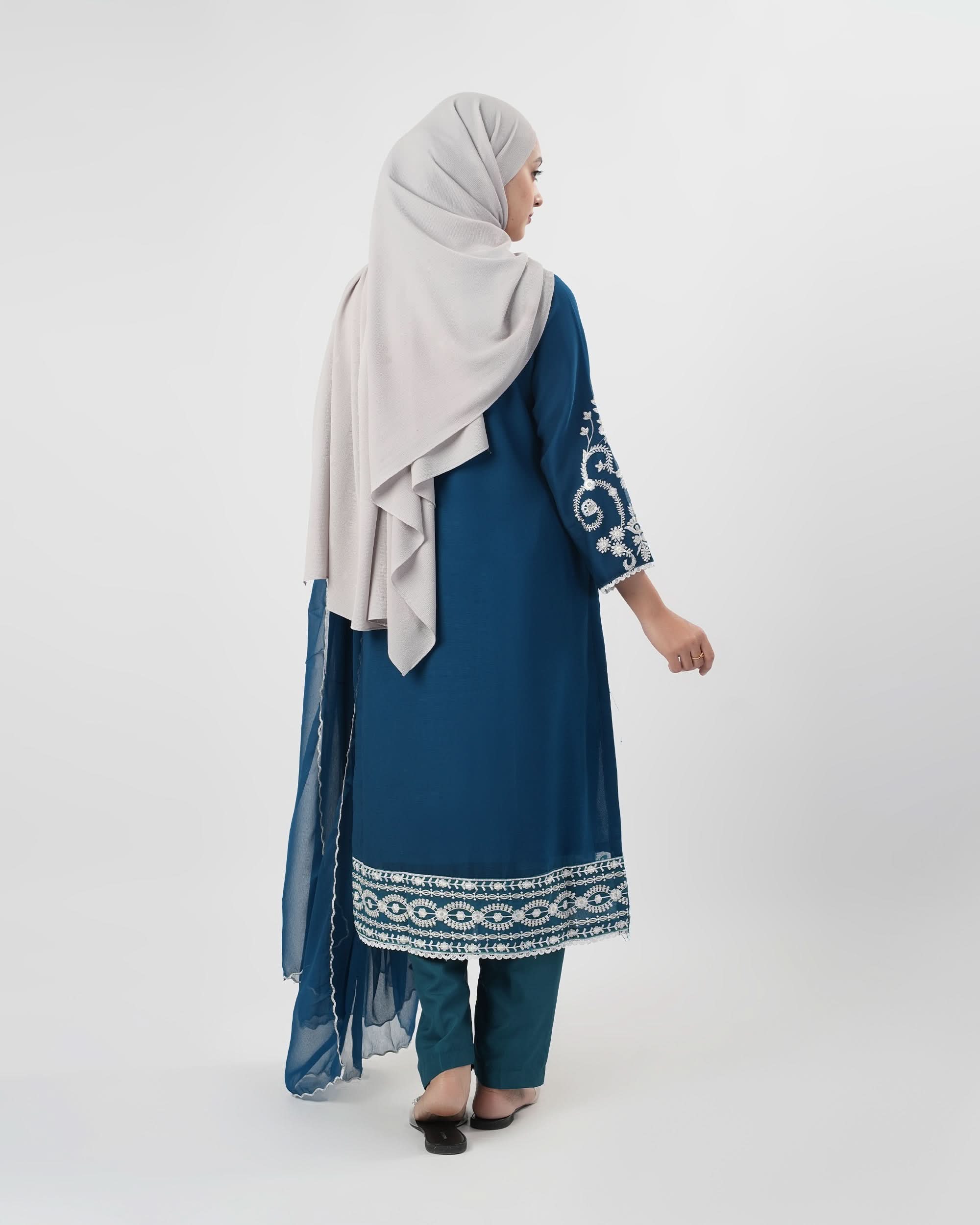 Valuables Women Chiffon Embroidered 3-Piece Suit, Women Shalwar Suits, Valuables, Chase Value