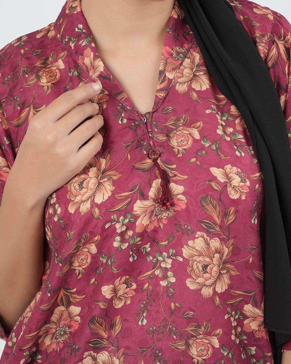 Valuables Women Printed Jacquard Kurti, Women Shalwar Suits, Chase Value, Chase Value