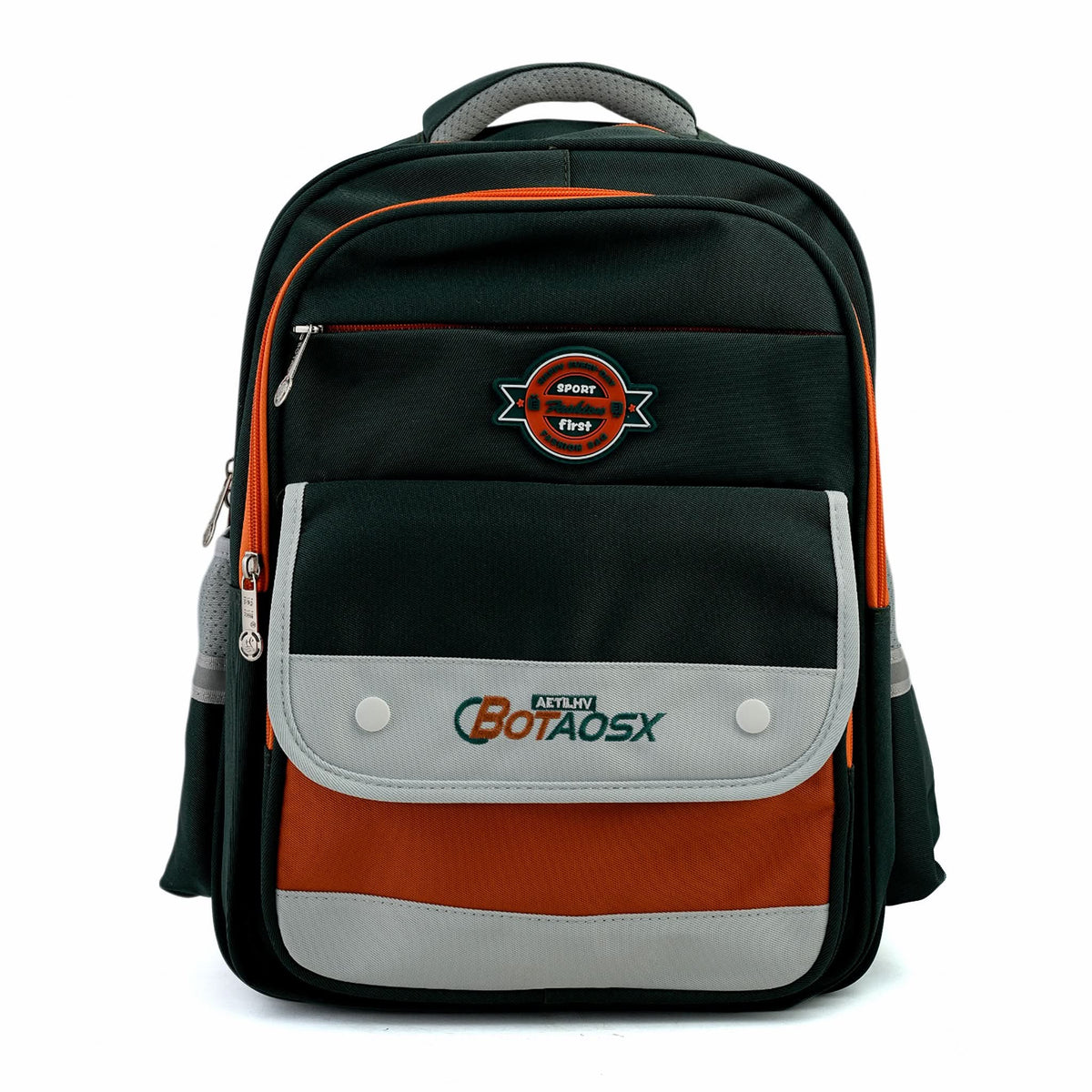Kids School Backpack 16" - Green, School Bags, Chase Value, Chase Value