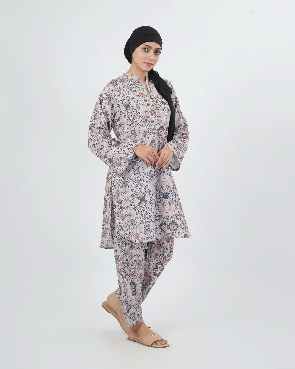 Valuables Women Slub Printed 2Pcs Suit, Women Shalwar Suits, Chase Value, Chase Value