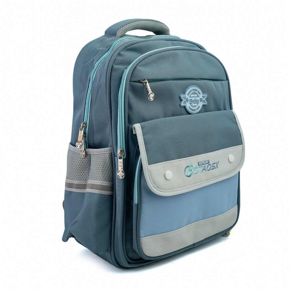 Kids School Backpack 16" - Light Blue, School Bags, Chase Value, Chase Value