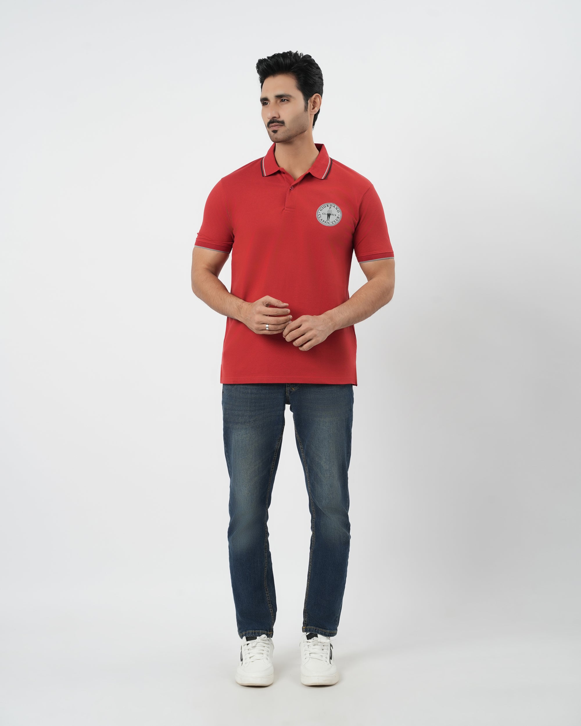 Men's Half Sleeves Polo T-Shirt