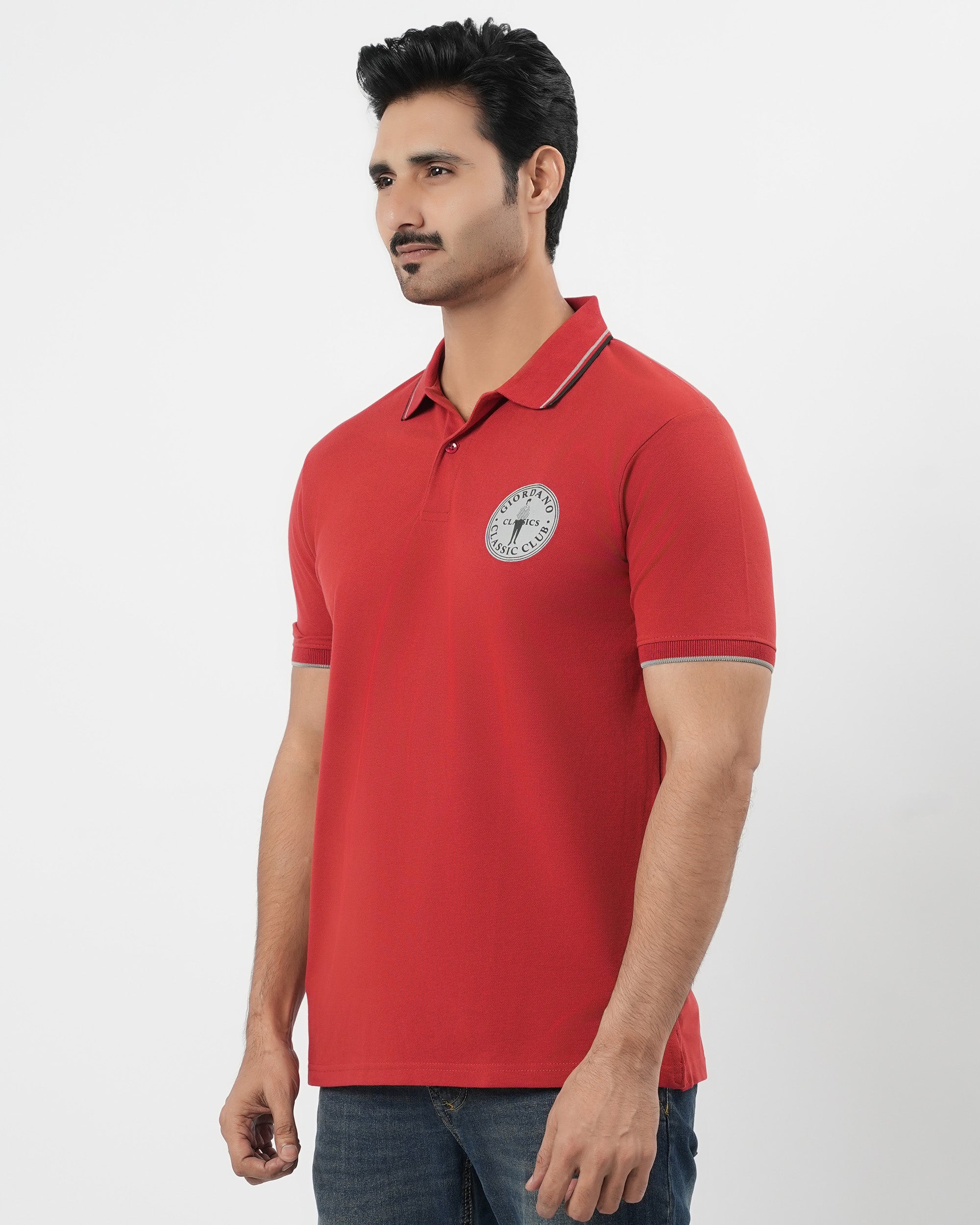 Men's Half Sleeves Polo T-Shirt