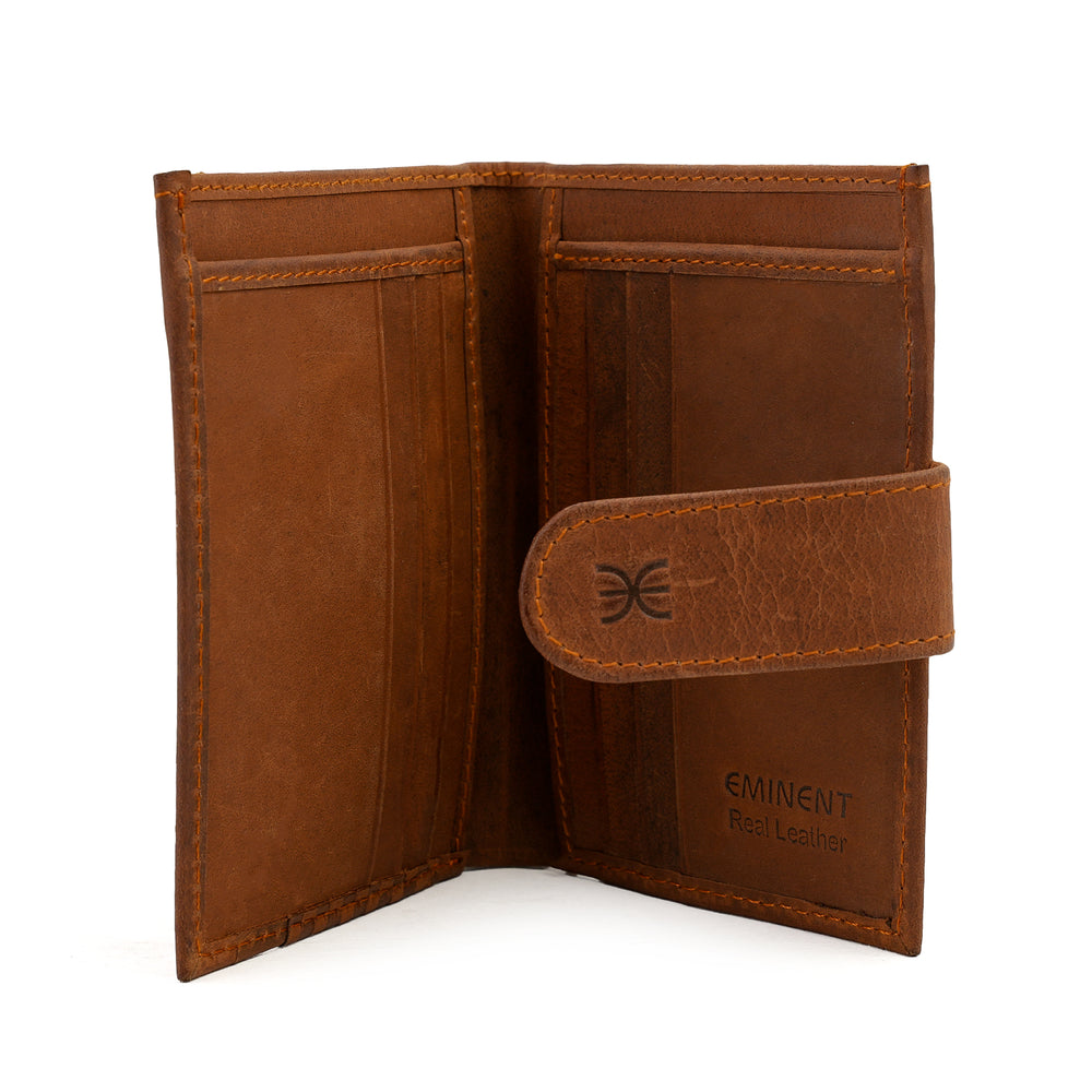 Eminent Leather full texture Wallet - Brown, Men's Wallets, Eminent, Chase Value