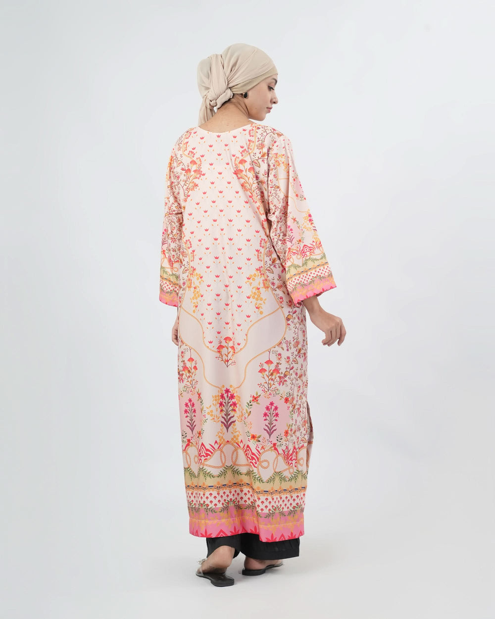 Valuables Women Silk Printed Kaftan, Women Ready Kurtis, Valuables, Chase Value
