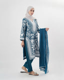 Valuables Women Chiffon Embroidered 3-Piece Suit, Women Shalwar Suits, Valuables, Chase Value