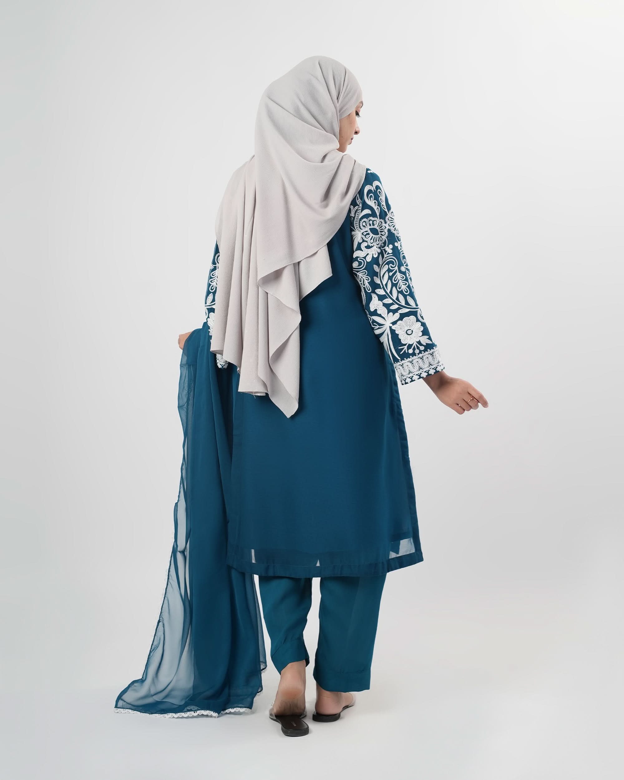 Valuables Women Chiffon Embroidered 3-Piece Suit, Women Shalwar Suits, Valuables, Chase Value
