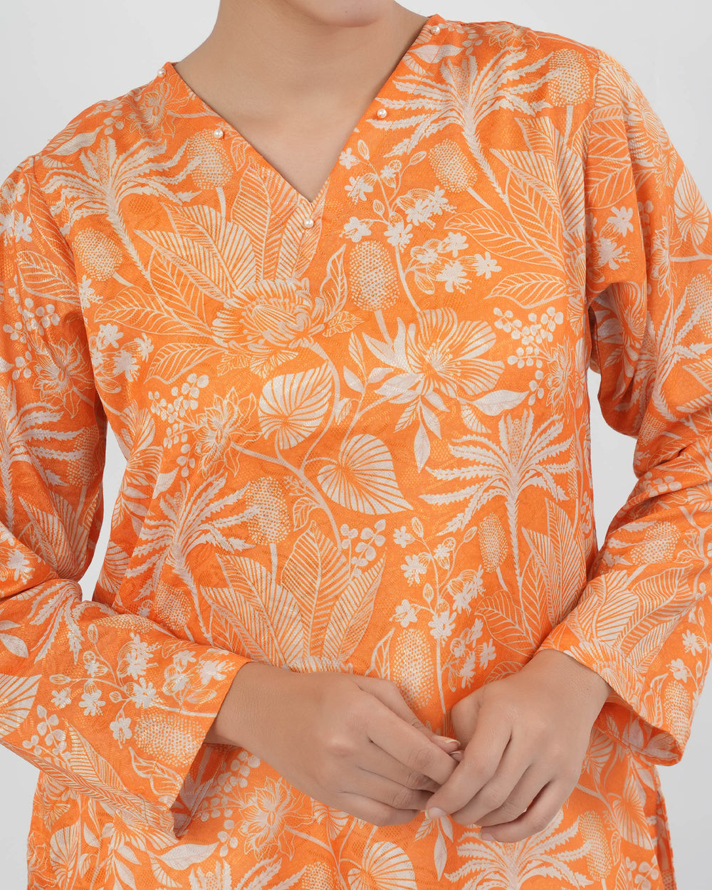 Valuables Women Printed Jacquard Kurti, Women Ready Kurtis, Chase Value, Chase Value