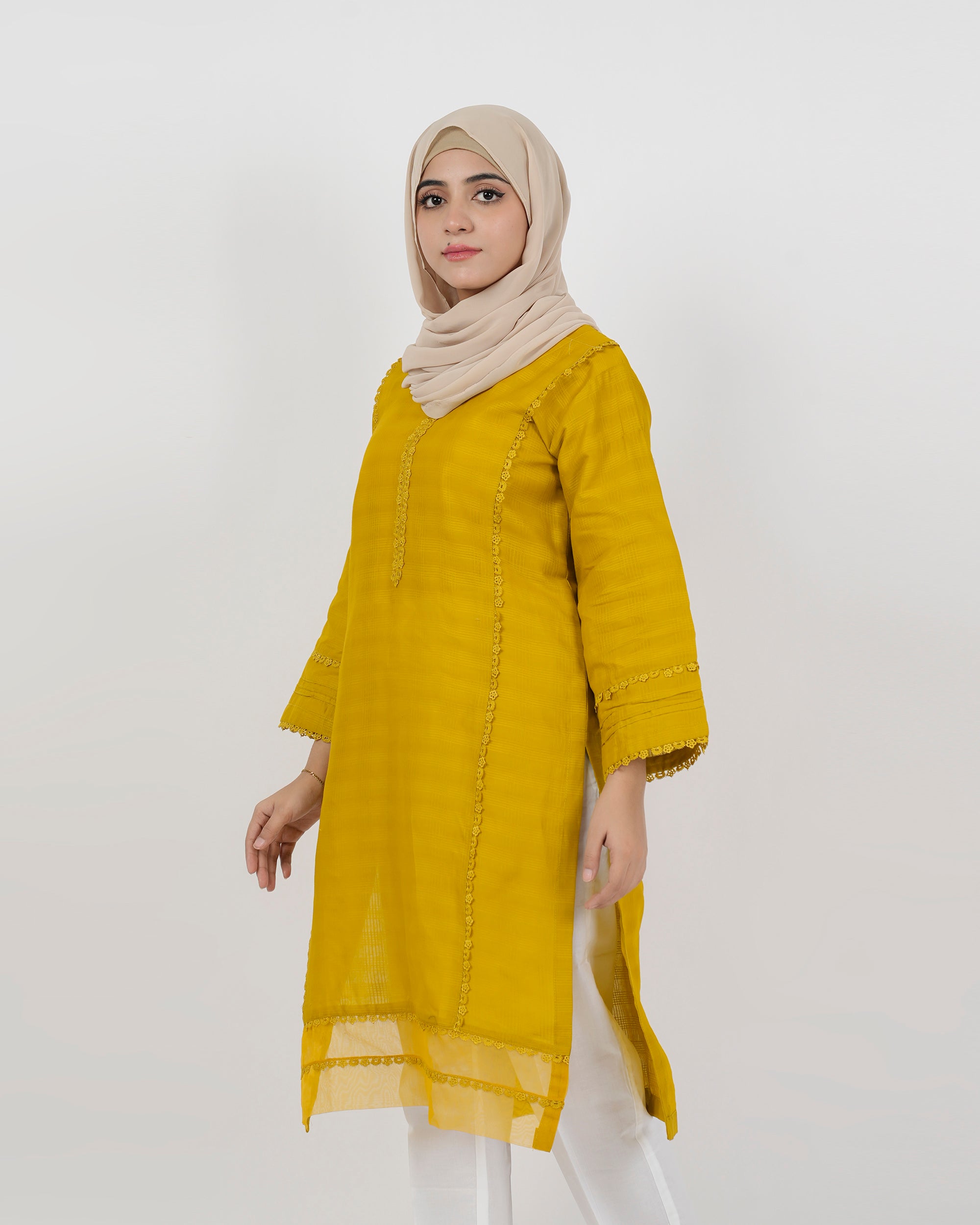 Valuables Women Jacquard Kurti, Women Ready Kurtis, Chase Value, Chase Value