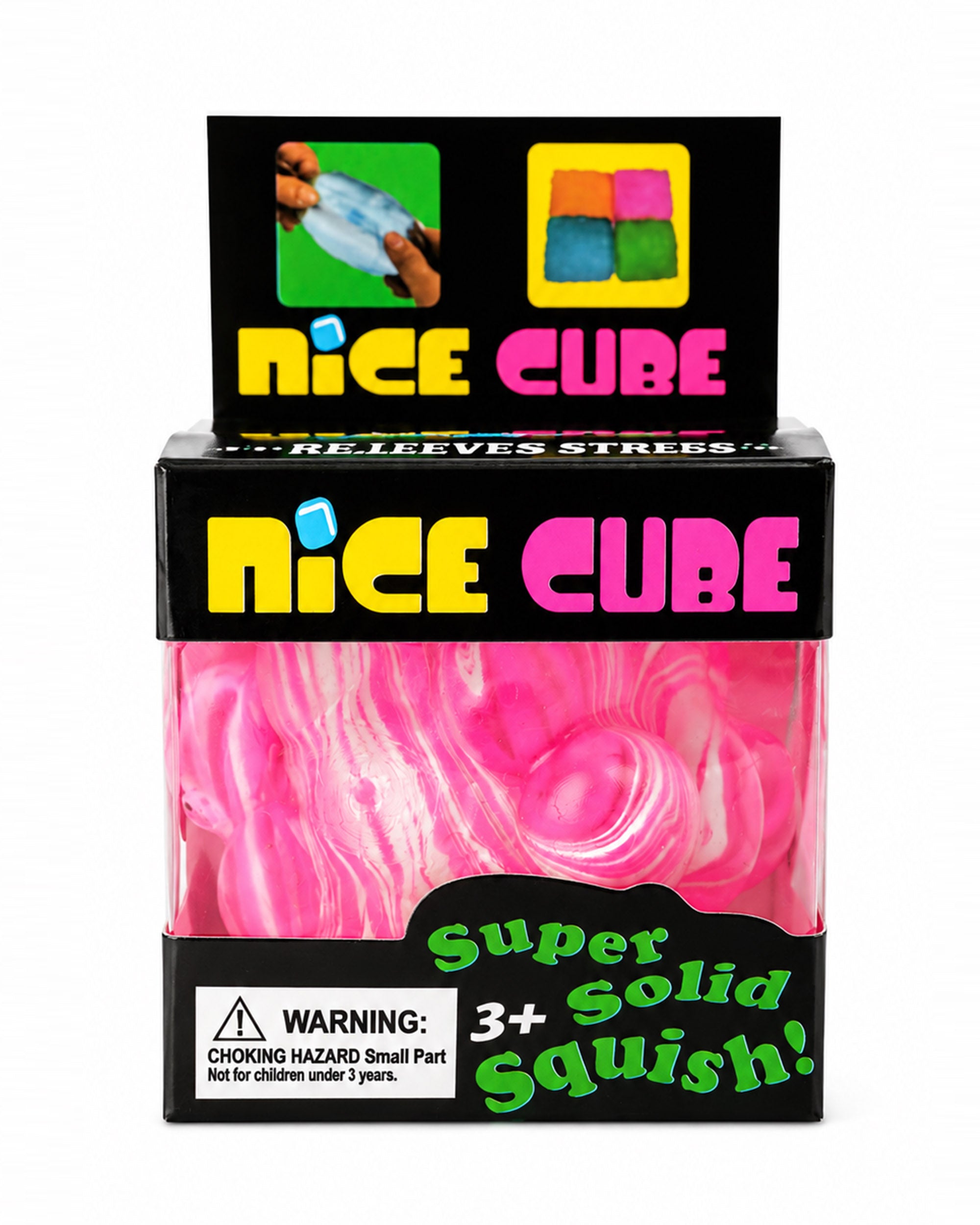 Squishy Toy - Marble Cube
