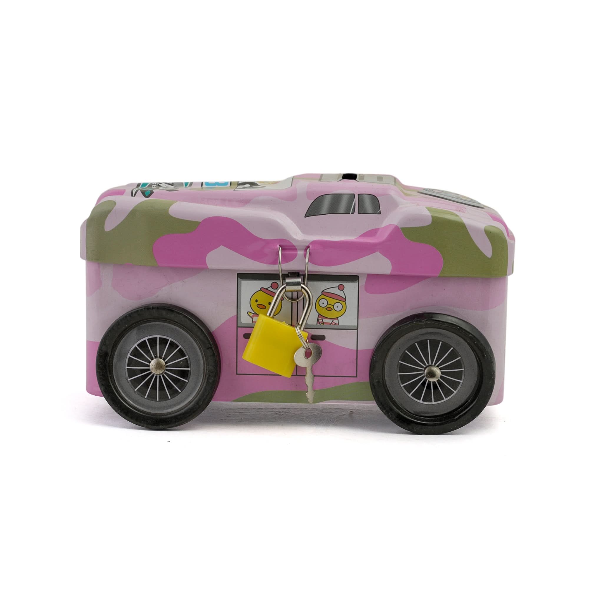 Metal Coin - Money Box For Kids - Light Pink, Educational Toys, Chase Value, Chase Value
