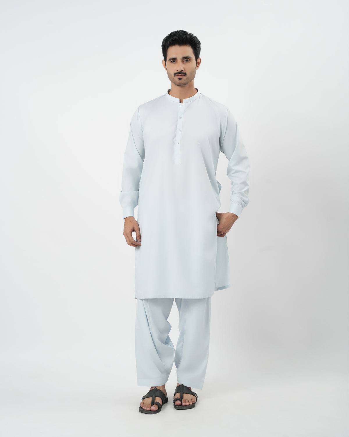 Eminent Men's Plain Shalwar Kameez
