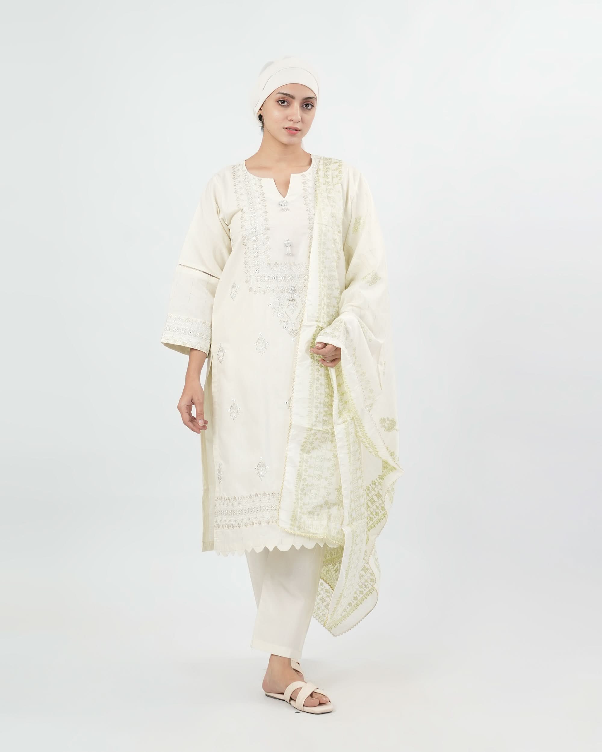 Valuables Women Embroidered 3Pcs Suit, Women Shalwar Suits, Chase Value, Chase Value