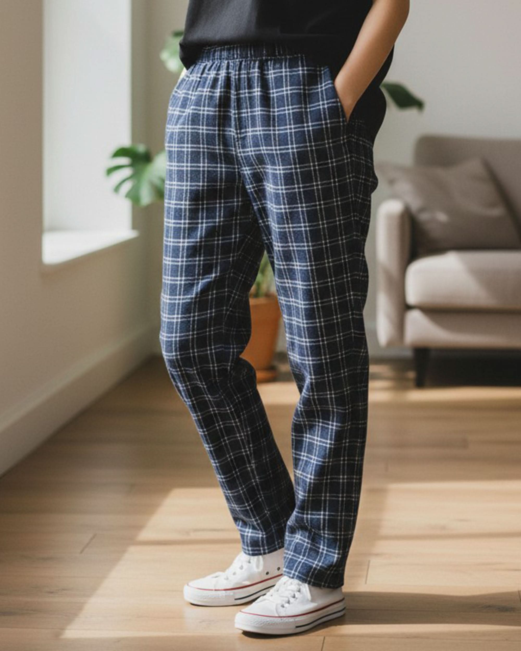 Women's Printed Tight - Navy Blue, Women's Fashion, Chase Value, Chase Value
