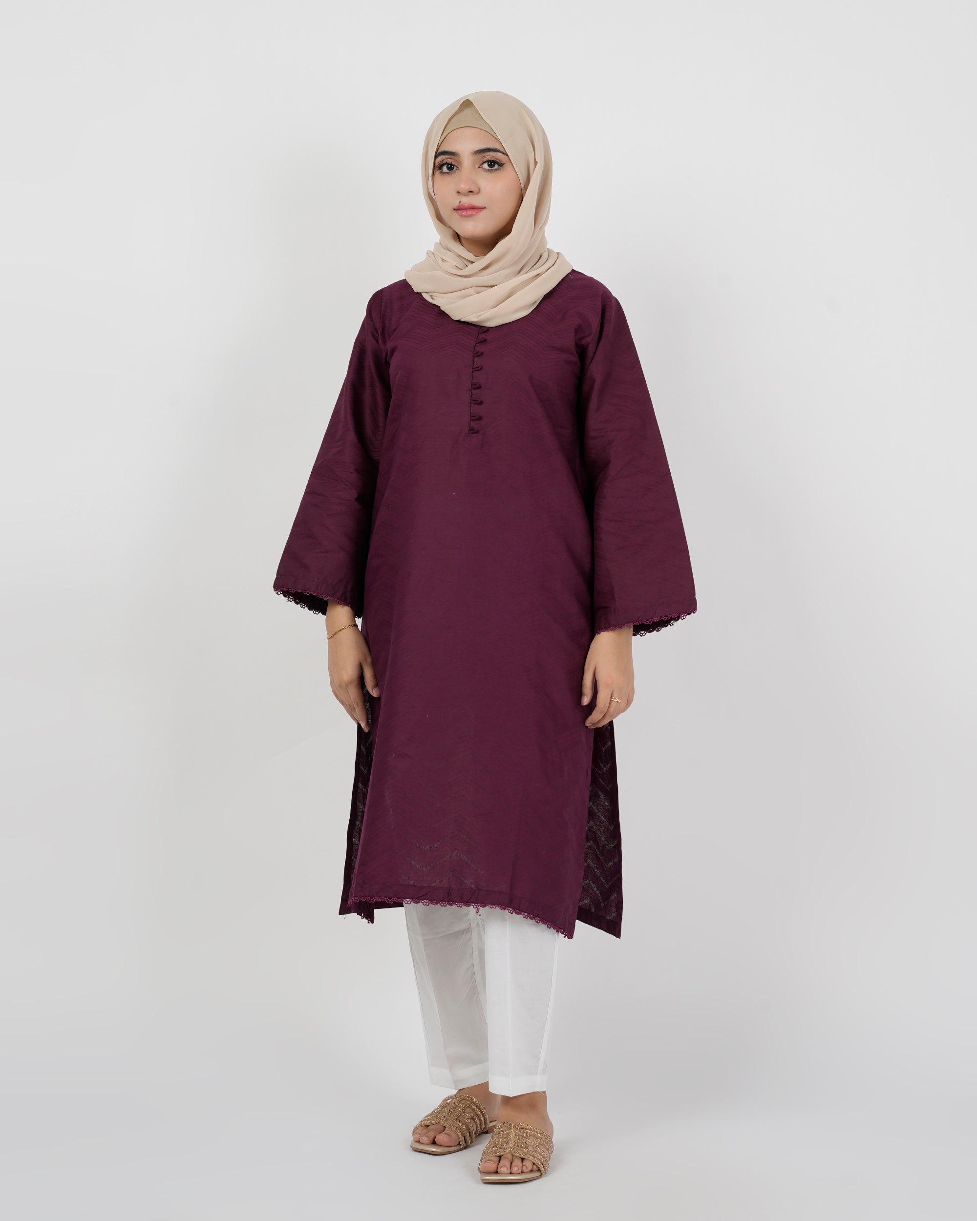Valuables Women Jacquard Kurti, Women Ready Kurtis, Chase Value, Chase Value