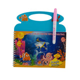 Magic Water Painting Book - Blue, Coloring Books, Chase Value, Chase Value