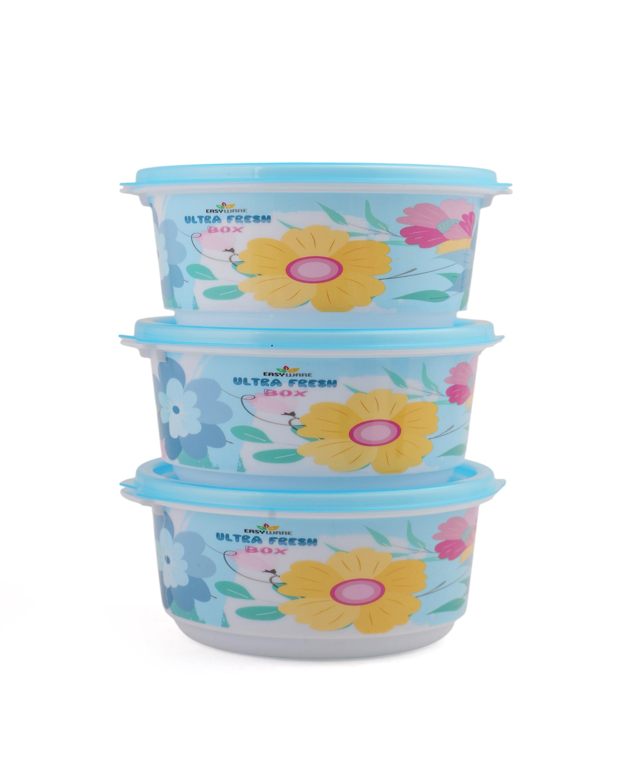 Belli Plastic Storage Box- 3 Pcs